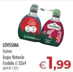 MerSi Supermercati Levissima Issima Acqua Naturale offerta