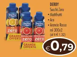 MerSi Supermercati Derby blue Succhi Zero offerta