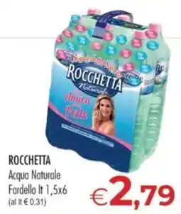 MerSi Supermercati Rocchetta Acqua Naturale offerta