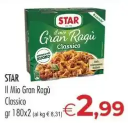 MerSi Supermercati Star il mio Gran Ragù Classico offerta
