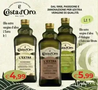 Olio extra vergine d'oliva L'Extra