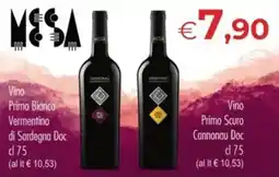 MerSi Supermercati Mesa Vino Primo Bianco Vermentino di Sardegna Doc offerta
