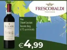 MerSi Supermercati Chianti Leccioni Frescobaldi offerta