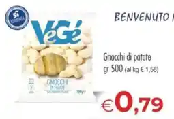 MerSi Supermercati VeGé Gnocchi di patate offerta
