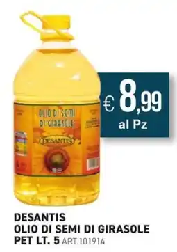 PGS Cash&Carry Desantis olio di semi di girasole offerta
