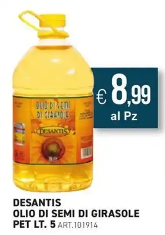 Desantis olio di semi di girasole