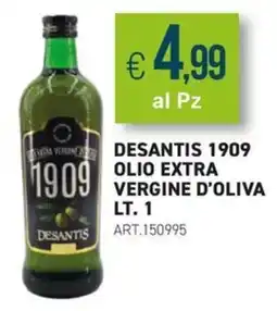PGS Cash&Carry Desantis 1909 olio extra vergine d'oliva offerta