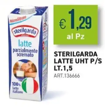 Sterilgarda latte parzialmente scremato