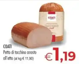 MerSi Supermercati Coati petto di tacchino arrosto offerta