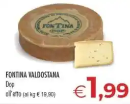 MerSi Supermercati Fontina Valdostana Dop offerta