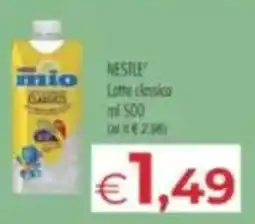 MerSi Supermercati Nestlé Latte classico offerta