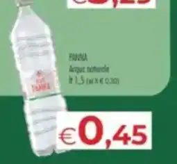 MerSi Supermercati Acqua naturale Panina offerta