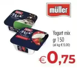MerSi Supermercati Yogurt mix Müller offerta