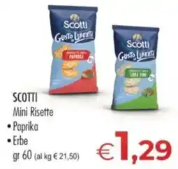 MerSi Supermercati Scotti Mini Risette offerta