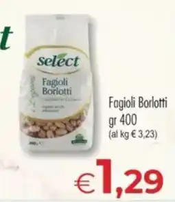 MerSi Supermercati Select Fagioli Borlotti offerta