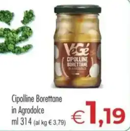 MerSi Supermercati VeGe Cipolline Borettane offerta