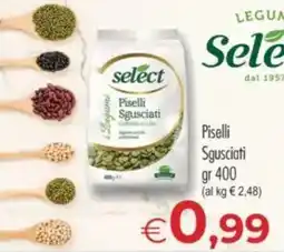MerSi Supermercati Select Piselli Sgusciati offerta