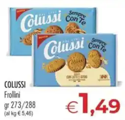 MerSi Supermercati Colussi Frollini offerta