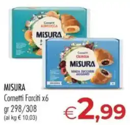 MerSi Supermercati Cornetti Farciti Misura offerta