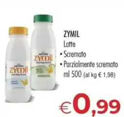 MerSi Supermercati Zymil Latte offerta