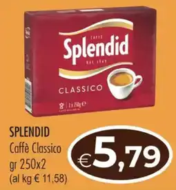 MerSi Supermercati Splendid Caffè Classico offerta