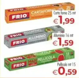 MerSi Supermercati Frio carta forno offerta