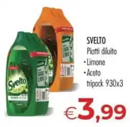 MerSi Supermercati Svelto Piatti diluito offerta