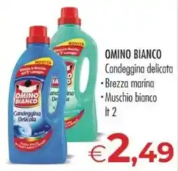 MerSi Supermercati Omino Bianco Candeggina delicata offerta