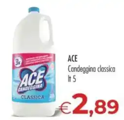 MerSi Supermercati ACE candeggina classica offerta