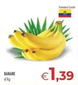 MerSi Supermercati Banane offerta