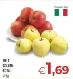 MerSi Supermercati Mele Golden Royal offerta