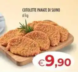 MerSi Supermercati Cotolette panate di suino offerta