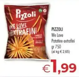 MerSi Supermercati Pizzoli We Love Patatine extrafini offerta