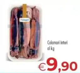 MerSi Supermercati Calamari interi Fidagel offerta