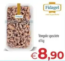 MerSi Supermercati Fidagel Vongole sgusciate offerta