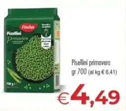 MerSi Supermercati Findus Pisellini primavera offerta