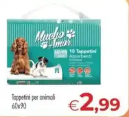 MerSi Supermercati Mucha Amor Tappetini per animali offerta