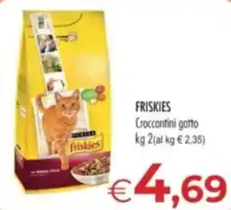 MerSi Supermercati Friskies Croccantini gatto offerta