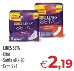 MerSi Supermercati Lines Seta ultra offerta