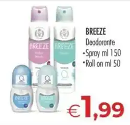 MerSi Supermercati Breeze Deodorante offerta