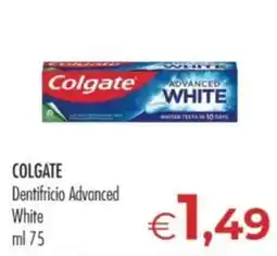 MerSi Supermercati Colgate Dentifricio Advanced White offerta