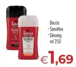 MerSi Supermercati Intesa Doccia Sensitive Ginseng offerta