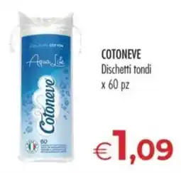 MerSi Supermercati Cotoneve dischetti tondi offerta