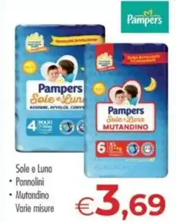 MerSi Supermercati Pampers Sole e Luna offerta