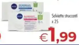 MerSi Supermercati Nivea SensitivaDerm salviette struccanti offerta