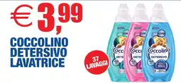Casalandia Coccolino detersivo lavatrice offerta