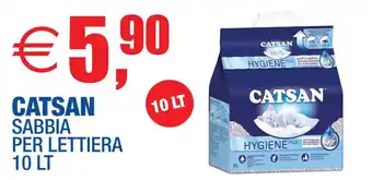 Catsan sabbia per lettiera