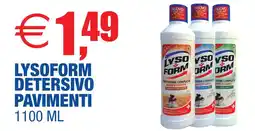 Casalandia Lysoform Detersivo Pavimenti offerta