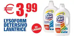 Casalandia Lysoform Detersivo Lavatrice offerta
