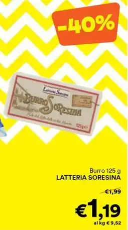 Unes Burro Latteria Sorensina offerta